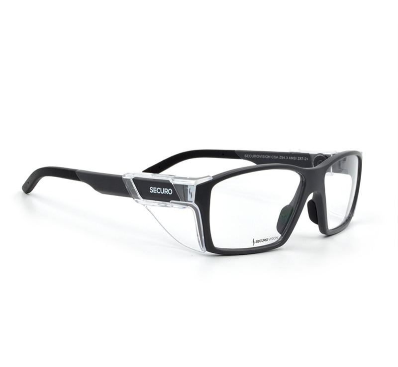 Milos frame Grey & black